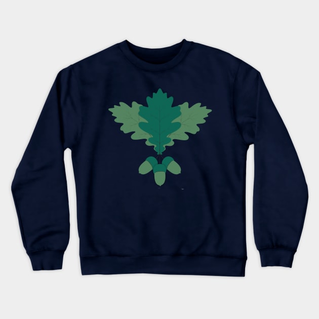 Acorn Crewneck Sweatshirt by Mako Design 